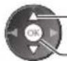 PANASONIC Viera TX-L37ET5Y - Velg [3D-innstillinger] - 2