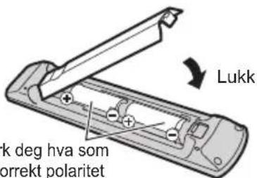 Lukk rk deg hva som orrekt polaritet