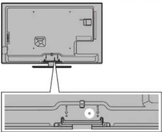 PANASONIC Viera TX-L42ET5Y - Bruk av klemmembånd - 1