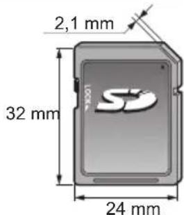 2,1 mm 32 mm 24 mm
