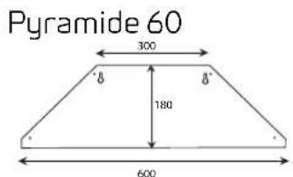 Pyramide 60 300 180 600