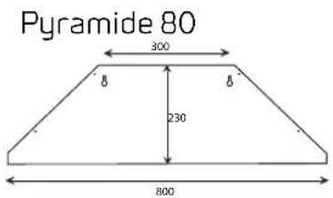 Pyramide 80 300 230 800