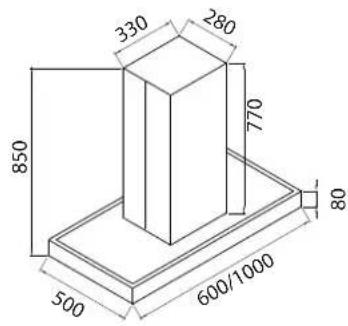 330 280 850 770 80 500 600/1000