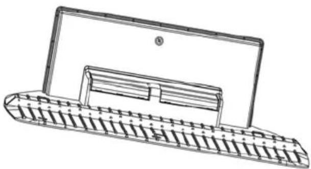 Meec Tools 721-296 - Lägg ut och pegga fast avgränsningstråden. - 1