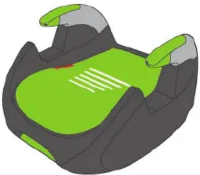 Apramo Luminos - Luminos Group 2-3 Booster Seat - 1