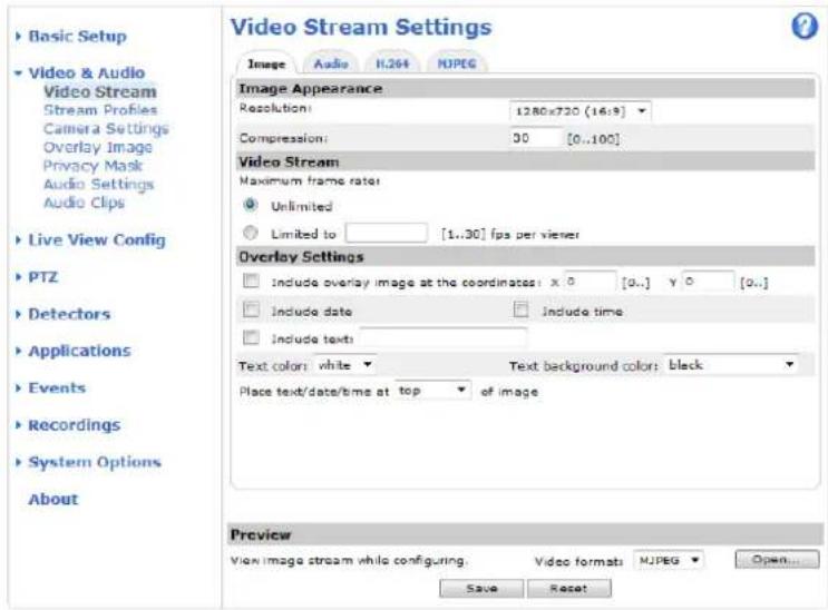 AXIS P5544 - VideoStream - 1