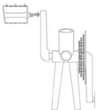 Kayoba Swan 630-083 - Montera pedaler - 2