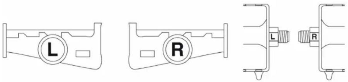 L R L R