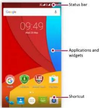 PRESTIGIO Muze K5 - Home screens - 1