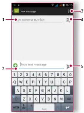 PRESTIGIO Muze K5 - Add contacts to a group - 1