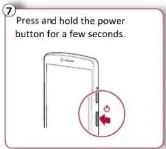 PRESTIGIO Muze K5 - Power on your phone - 1