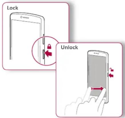 PRESTIGIO Muze K5 - Lock and unlock the screen - 1