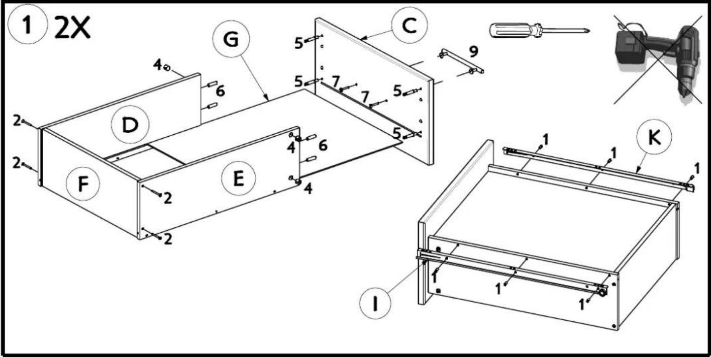 Talgø Basic (50cm) - Justering av hengsler - 3
