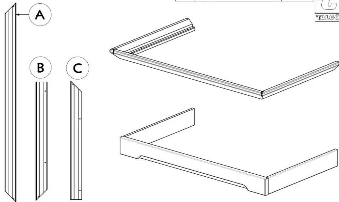Talgø Basic (50cm) - Justering av hengsler - 5