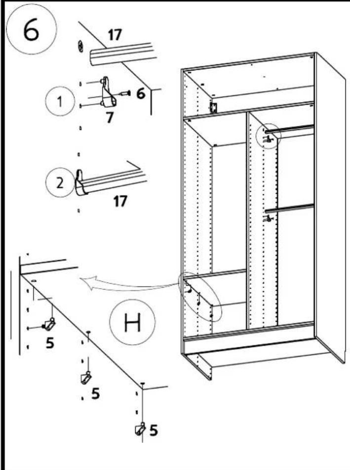 Talgø Basic (50cm) - Justering av hengsler - 5