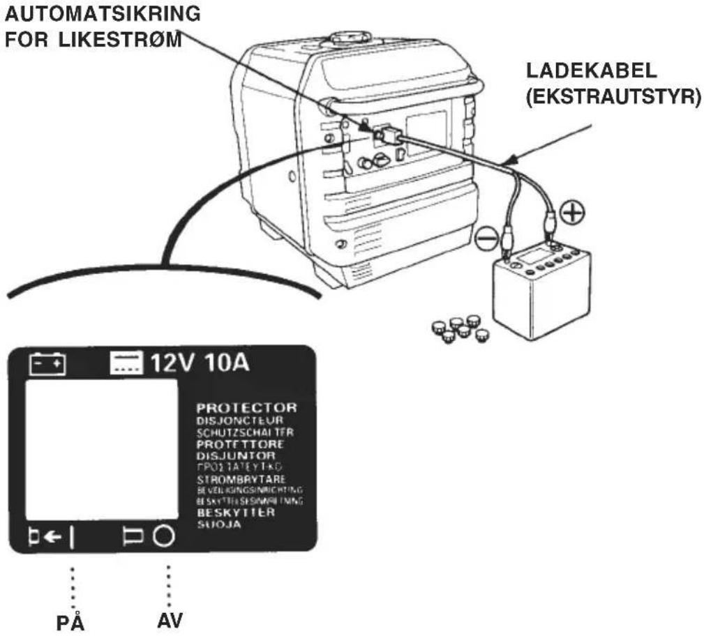 AUTOMATSIKRING FOR LIKESTR∅M LADEKABEL (EKSTRAUTSTYR) 12V 10A PROTECTOR DISJONCTEUR SCHUTZSCHALTER PROTEFTORE DISJUNTOR TPOU TATE YTKO STROMBRYTARE BEVERLINGS/NECKHTG BESKYTTER/SEWRIITNG BESKYTTER SUOJA PÅ AV