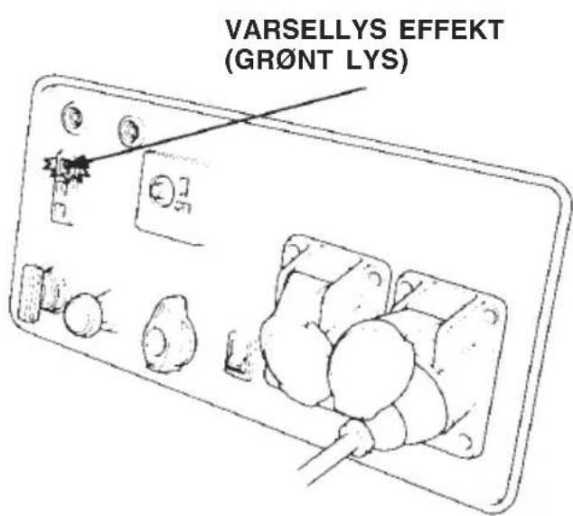 VARSELLYS EFFECT (GRÖNT LYS)