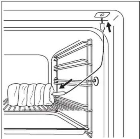 ELECTROLUX EOC6801AOX - Två temperaturer måste ställas in: - 2