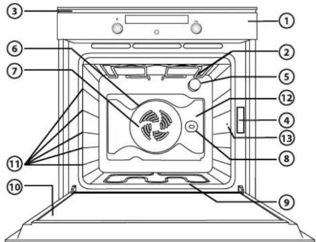 WHIRLPOOL AKZ 247/IX - FOR ELEKTRISK TILKOBLING SE AVSNITTET ANGÅENDE INSTALLASJON - 1