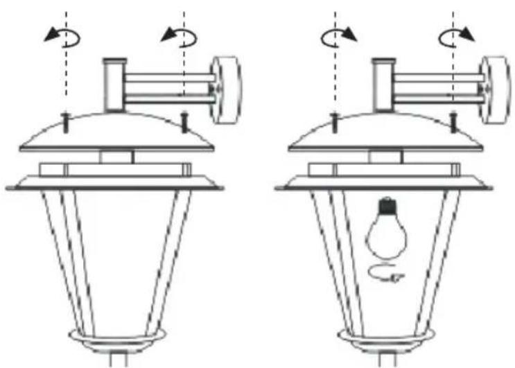 Anslut 423-917 - Replacing bulb - 1