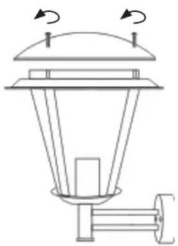 Anslut 423-916 - Byte av lampa - 1