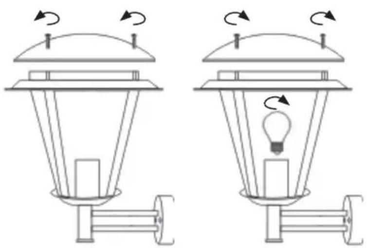 Anslut 423-916 - Replacing bulb - 1