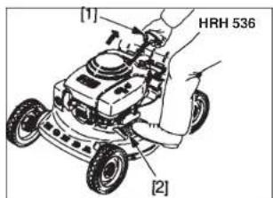 Honda HRD535 - START OG STOPP AV MOTOREN - 2