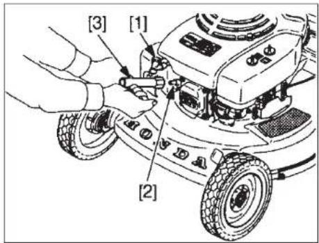 Honda HRD535 - Vask aldri luffilterelementene i bensin eller annen brennbar væske som kan antennes eller eksplodere. - 2