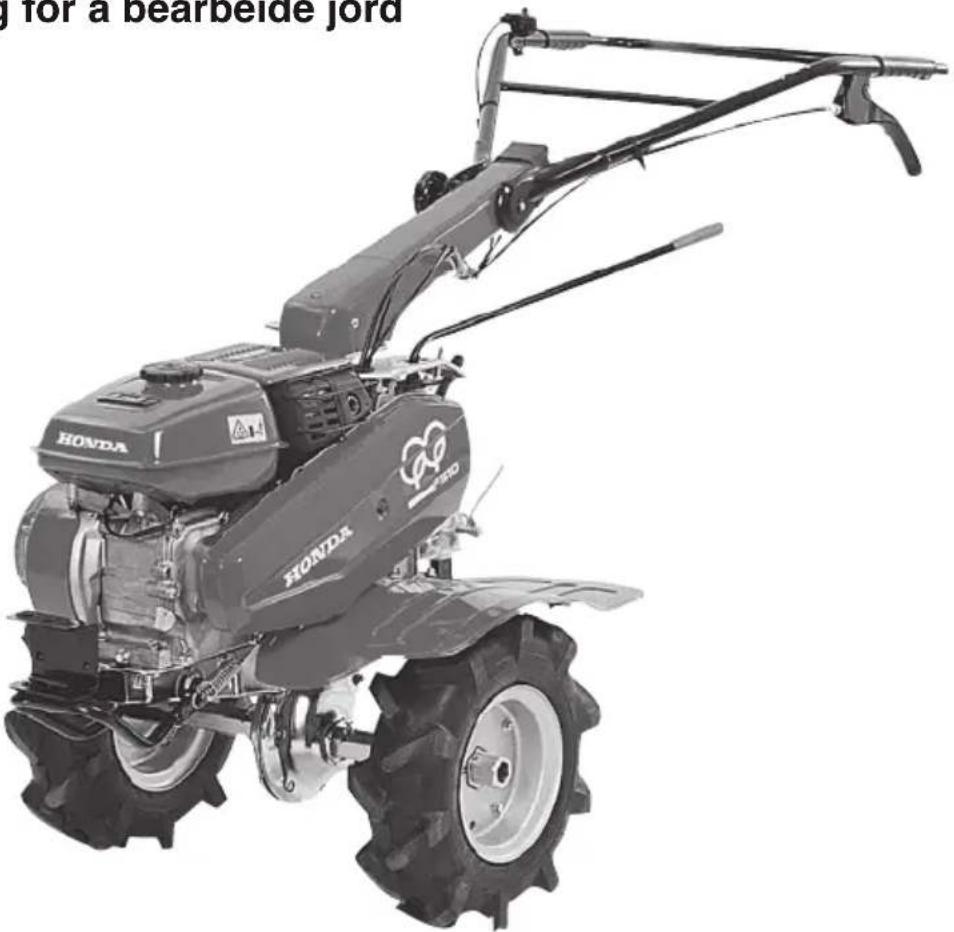 g for a bearbeide jord HONDA HONDA HONDA HONDA