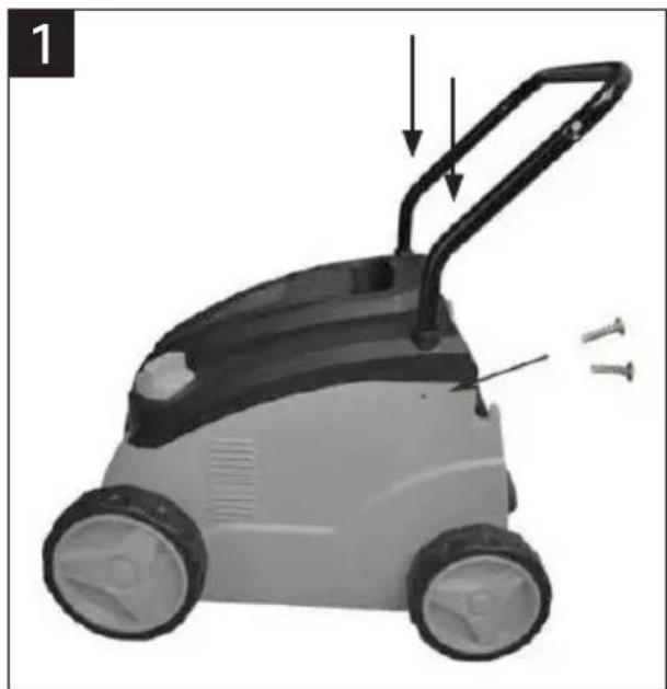 Meec Tools 721-440 - Montera de nedre handtagen - 1