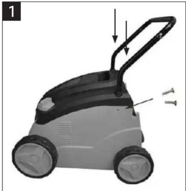 Meec Tools 721-440 - Montere de nedre håndtakene - 1