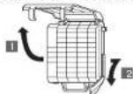 MITSUBISHI MSZ-FA35VA - BYTTE PLASMA LUKTFJERNENDE FILTER (LUKTFJERNENDE KERAMISK FILTER) - 1