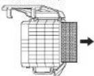 MITSUBISHI MSZ-FA35VA - BYTTE PLASMA LUKTFJERNENDE FILTER (LUKTFJERNENDE KERAMISK FILTER) - 2