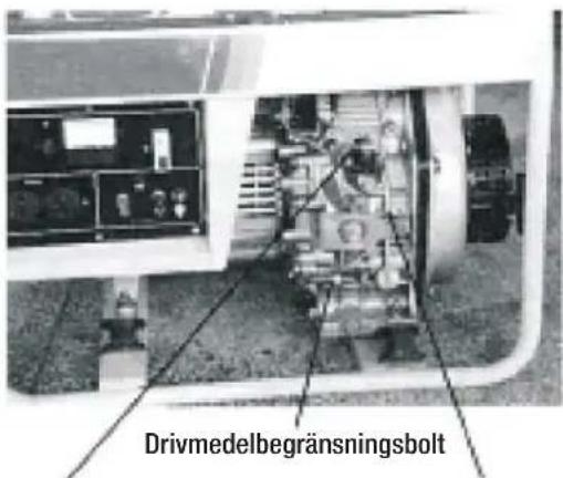 Drivmedelbegränsningsbolt