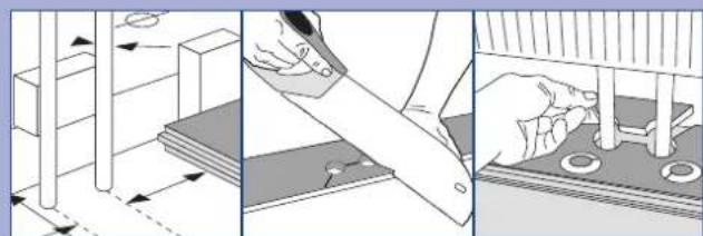 Tarkett Long Boards 932 - TIPS: Cutting holes for pipes - 1