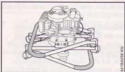 STIHL BT 360 - Montera regleringsspaken - 8