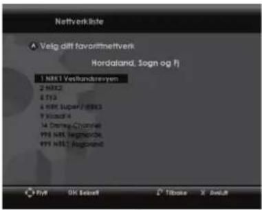 SAGEM DTR 94250 HD - 7-2-7 Skjermbilde for flere regioner - 1