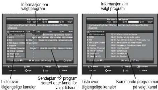 SAGEM DTR 94250 HD - 10-8 ELEKTRONISK PROGRAMVEILEDNING - 5