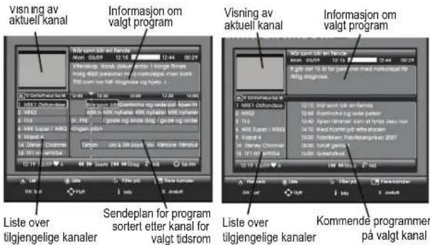 SAGEM DTR 94250 HD - 10-8 ELEKTRONISK PROGRAMVEILEDNING - 3
