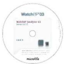 MICROLIFE WatchBP 03 - Installere programmet - 1