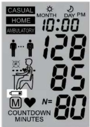 MICROLIFE WatchBP 03 - Batteriindikator - 2