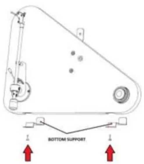 PRO-JECT VT-E L - ASSEMBLING THE BOTTOM SUPPORT - 1