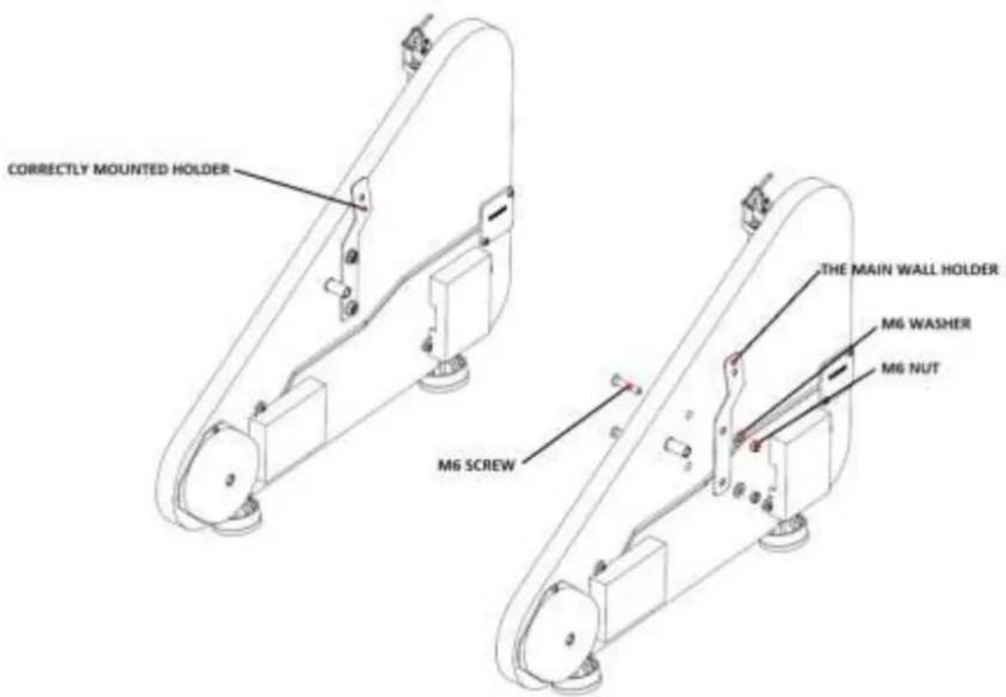 PRO-JECT VT-E L - ASSEMBLING THE MAIN WALL HOLDER - 1