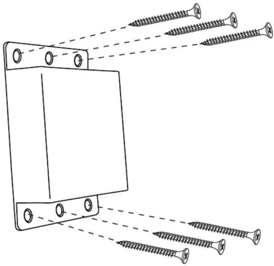Gefen GTB-DPKVM-3CAT7-BLK - Surface-Mounting Instructions - 1