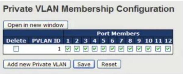 Black Box LE2711C - Private VLAN - 1