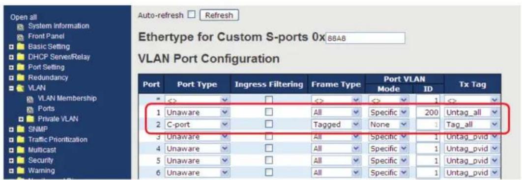 Black Box LE2711C - Introduction of Port Types - 6