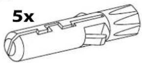 Ergotron DM10-1007-1 - WOOD AND HOLLOW WALL - 18