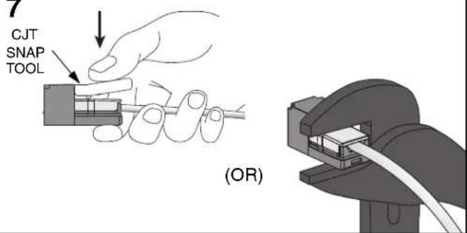 Panduit CJ66UIWY - TERMINATION - 7