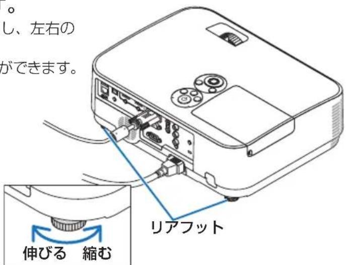 NEC ME401XJL - 右または左のリアフットを回す。 - 2