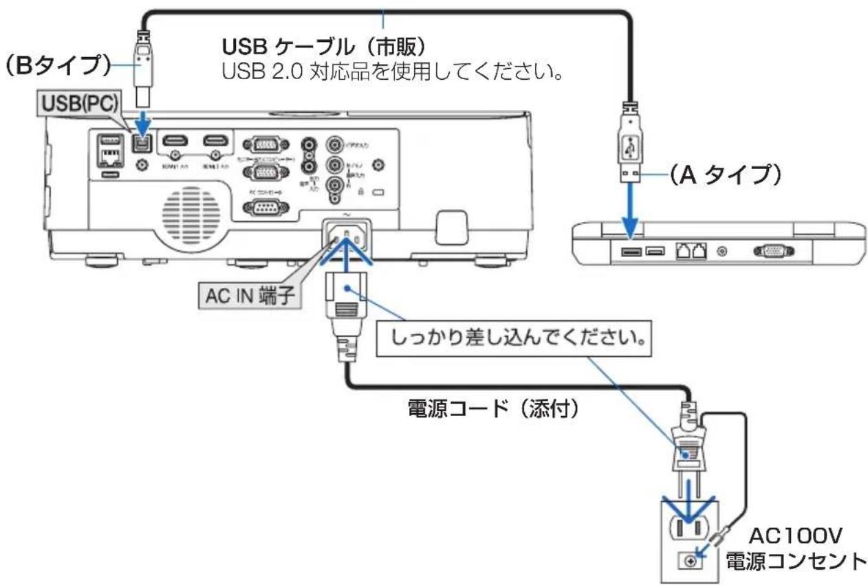 NEC ME401XJL - 3-8. USB ケーブルを経由して画像を投写する (USB ディスプレイ) - 2
